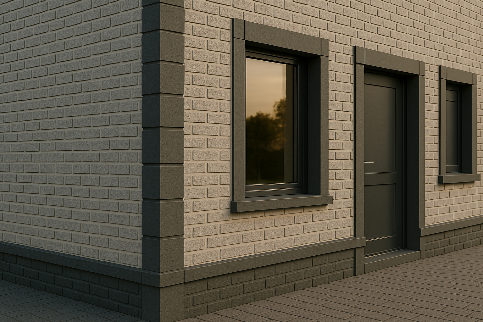 Coltare si ancadramente pentru fatade si geamuri